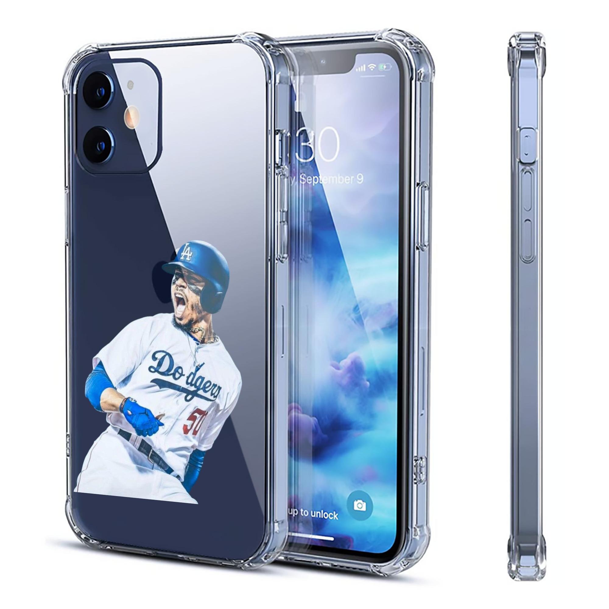  Clear IPhone 12 Case – Soft TPU With UV Print – Enhanced Drop Protection, Precise Fit, Anti-Fingerprint, Customizable Design, Scratch-Resistant, Yellow-Resistant